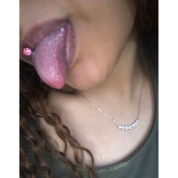 

modrsa 1piece stainless steel industrial barbell tongue piercing crystal ball nose ear stud nipple lip piercing body jewelry f sqcjpk, Silver