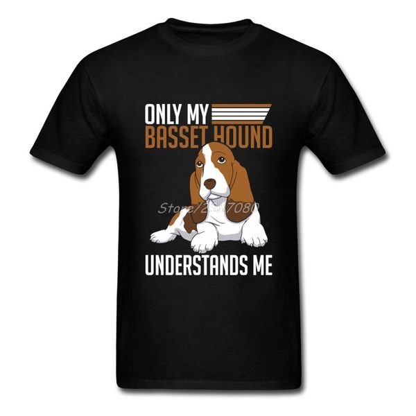

only my basset hound understands me plus size custom short sleeve cosplay crewneck funny sport hooded sweatshirt hoodie men t shirt