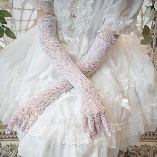 

black braidal groves wedding accessories gloves for bride dress dance party wedding womans black accessoire mariage st275 h sqckvc, White