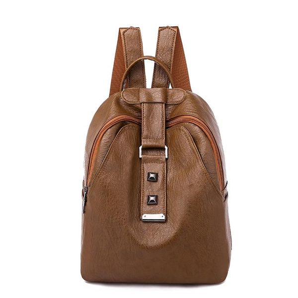 

bag women backpack leisure pu ladies backpack leather