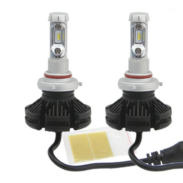 

car headlights shuoke 2pcs x3 led headlight 50w 6000lm 4300k/6000k/8000k zes chip 9005 3 fog lamp auto diy color1
