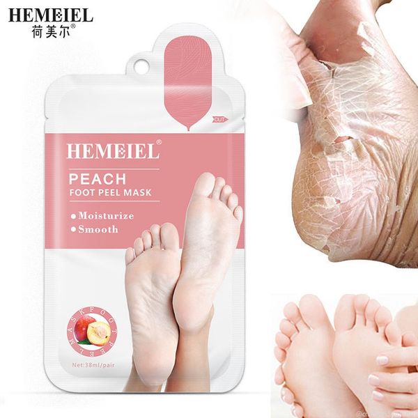 

5pairs/set feet exfoliating lotions foot masks patches pads pedicure socks exfoliation scrub mask remove dead skin heels peeling spa 1633