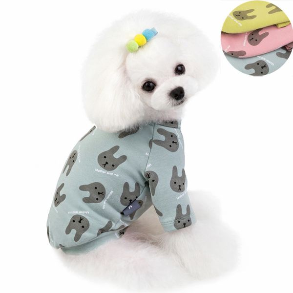 

fleece rabbit sweater pet cloth little dog teddy vip cat autumn and winter