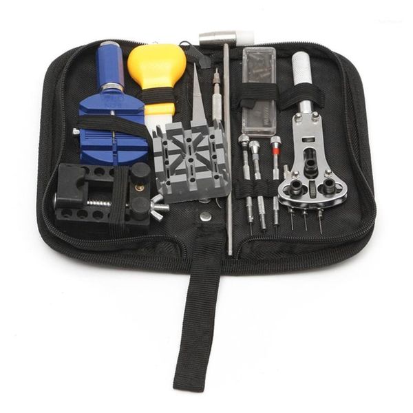 

20pcs/set watch repair tool kit set watch case opener link spring bar remover screwdriver tweezer watchmaker dedicated device1