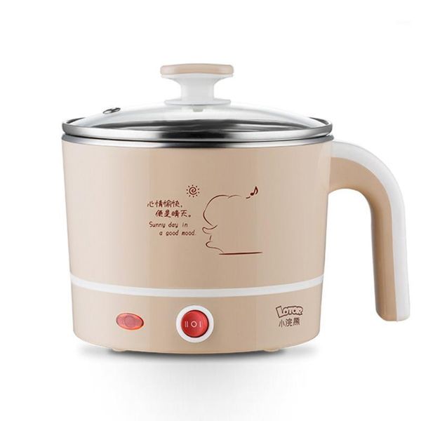 

mini pp & stainless steel electric multifunction cooked boiled braised stewed steamed cooker without steamer1
