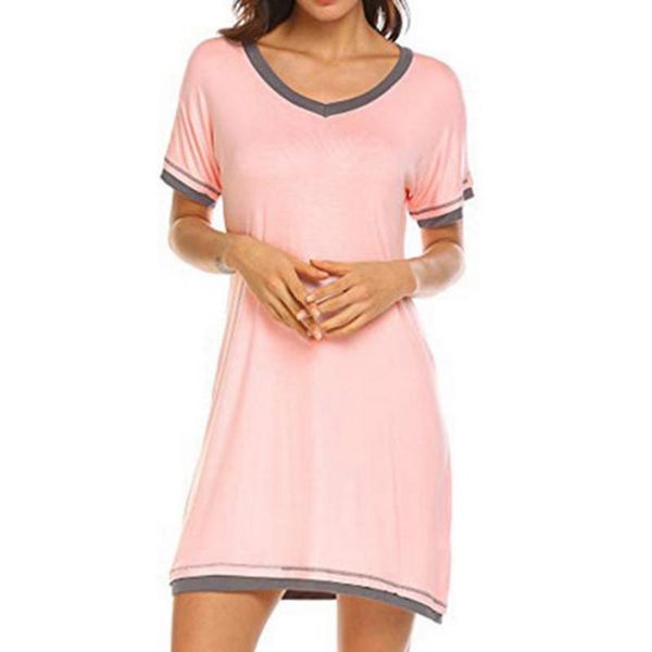 

puimentiua summer casual solid o-neck short-sleeved dress boho beach dresses womens loose short sundress female basic mini dress, Black;red