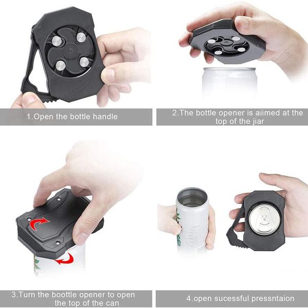 

перейти качели универсальный topless консервный нож безопасности облегченного консервный нож для напитков открывалка для бутылок канистры ba, Silver