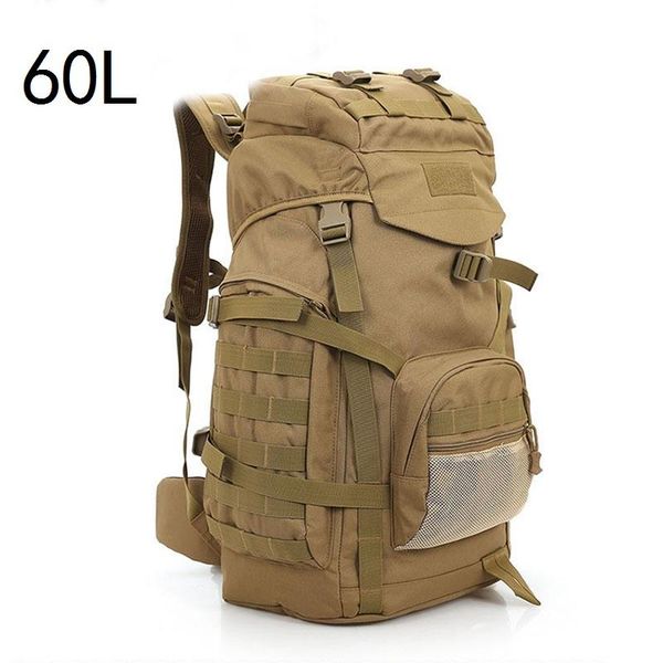 

outdoor bags 60l hiking backpacks for men tactical army bag molle hunting camping equipment 1000d mountaineering backpack