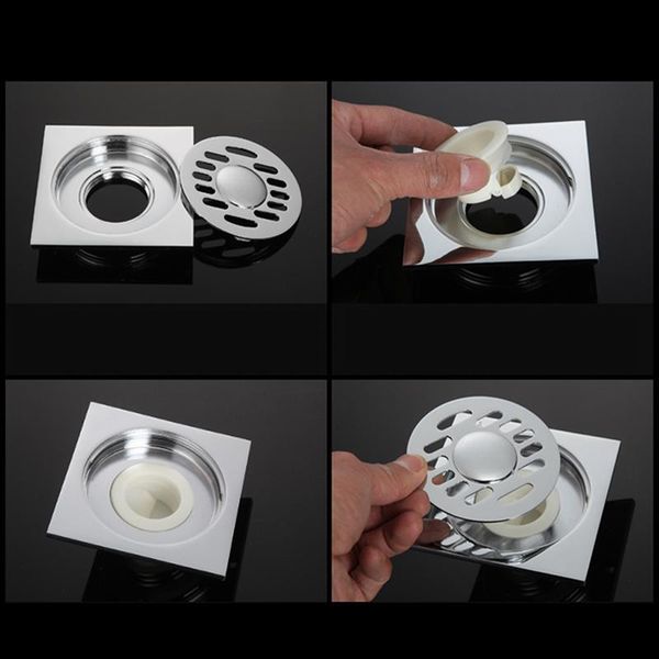 

trap proof white strainer sink shower drain cover bathroom water smell floor filter plug kitchen accessories siphon bbyohu bwkf