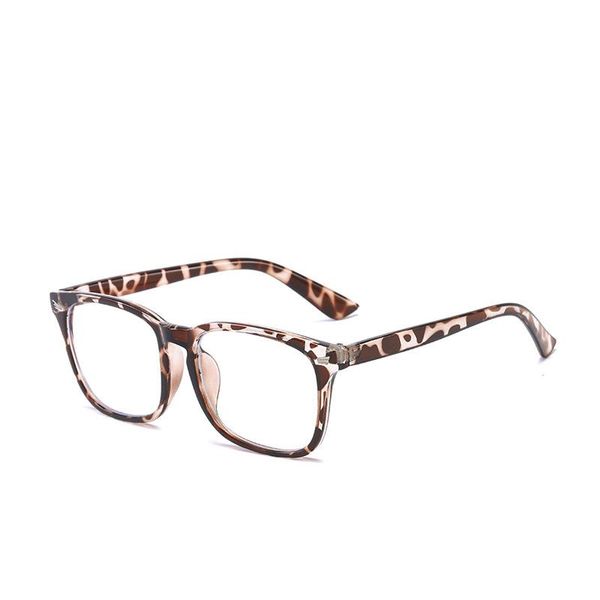 

anti-blue square glasses women men square comfortable simple glasses, White;black