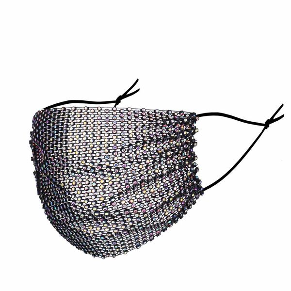 

reusable face masks factory washable bling fashion paillette lady salon cotton designer luxury dust-proof protective adj pfhzs