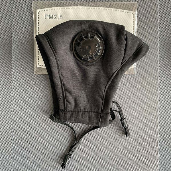 

designer face mask with breathing valve washable sponge mask reusable masks black recycle designer mask filter pm2.5