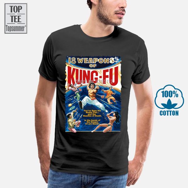 

спорт 18 оружия kung fu 1976 t shirt все размеры s до 4xl