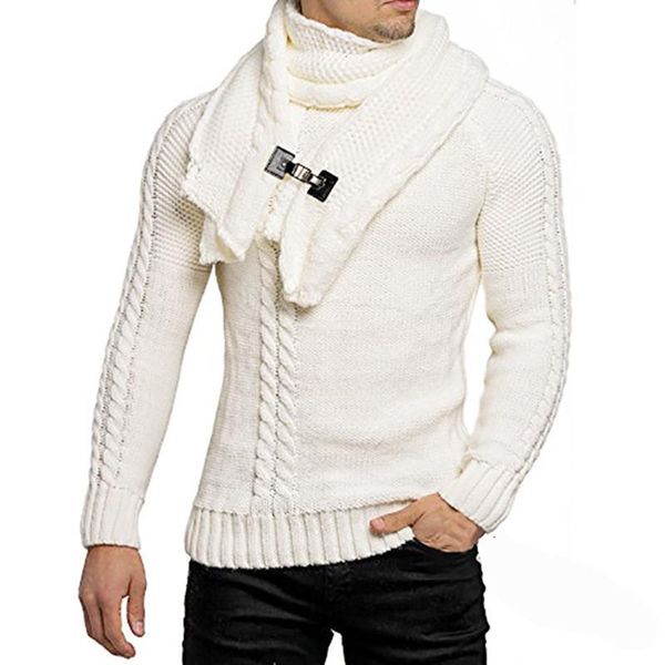 

england men sweater bib slim fit pullover knit slim oversized sweater young fashion spring causal jumper men clothes home, White;black
