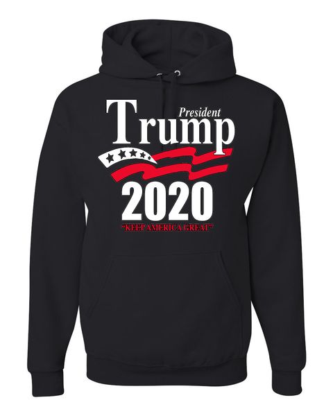 

trump 2020 keep america great again hoodie sweatshirt elections, Black