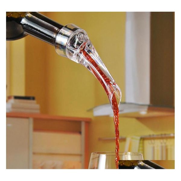 

wine aerator pourer party supplies red wine accessories tools for party, food safety grade abs and acrylic material with filter pourer xuvgw