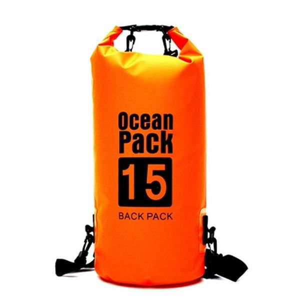 

2l 5l 10l 15l 20l waterproof dry bag pouch camping boating kayaking rafting canoeing blue green orange color outdoor bag wmthis xhlove