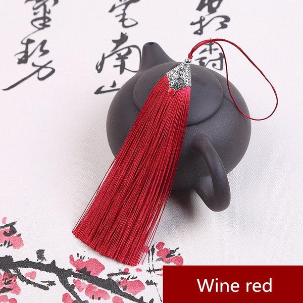 

5pcs new style fish mouth tassel pendant jewelry curtain garments decorative accessories key bag pendant craft tassels diy h wmtgoe