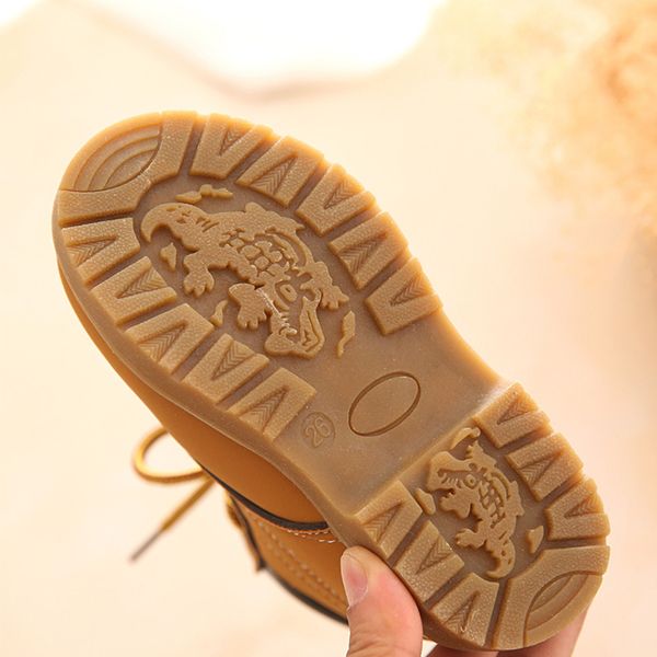 

2021 latest plush 2020 winter martin children's girls casual boys warm ankle shoes kids fashion sneakers baby snow boots 1, Black;red