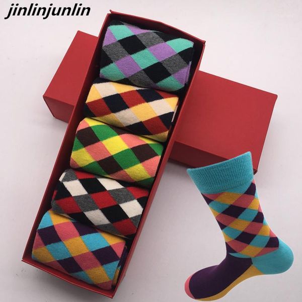 

men's socks 2021 standard men's british style cotton socks, retro colors harajuku street fashion men no gift box1, Black