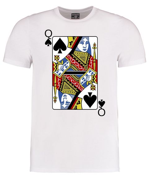 

new summer man tee shirt queen of spades- poker playerk playing card art - men's tshirt funny t-shirt sport hooded sweatshirt hoodie