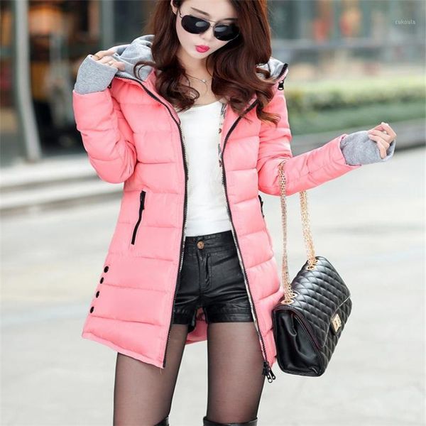 

lady fall oversized down jacket women winter and autumn wear parkas winter jackets outwear women long down parkas quilted coats1, Tan;black