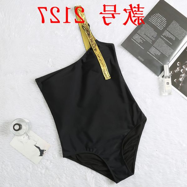 

letter women's one piece swimsuit bikini