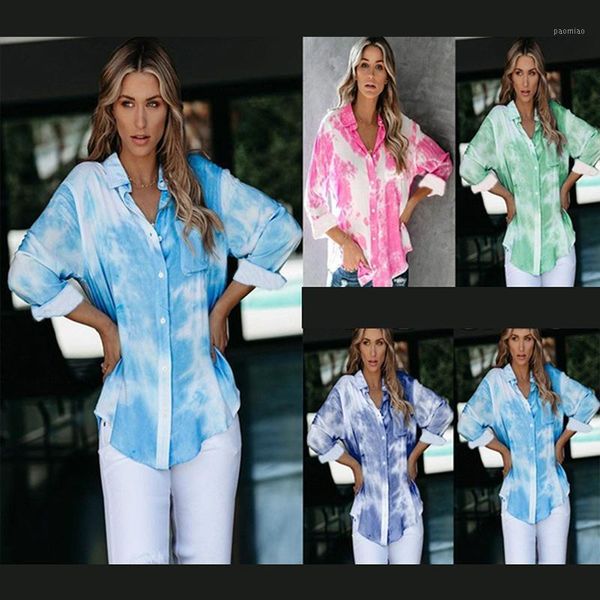 

women blouses 2020 autumn elegant long sleeve print v-neck chiffon blouse female work wear shirts plus size 2xl1, White