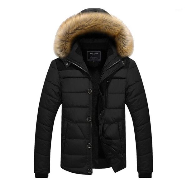 

men's down & parkas winter trend men cotton jacket jacket1, Black