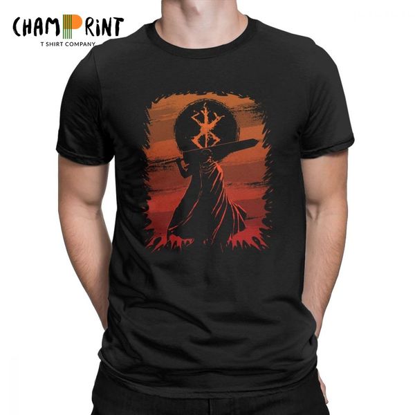 

berserk t shirt black swordsman t shirt men round collar short sleeved tee retro plus size gift clothes sport hooded sweatshirt hoodie