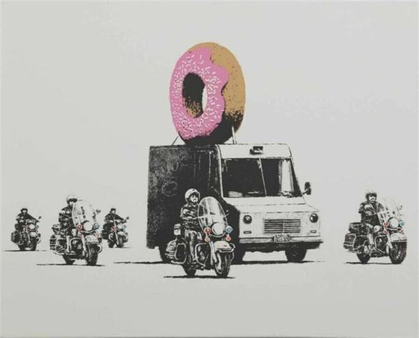 

graffiti stencil political street arts home decor handcrafts /hd print oil painting on canvas wall art canvas pictures , f210111