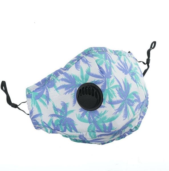 

masks reusable print parttern washable half face adults teen children cotton outdoor cycling warm mask can put in fillter
