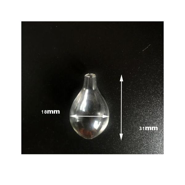 

1pieces hollow round flat bottom glass bottle shape glass pots jewelry glass bottle moss diy gl bbyqct, Black