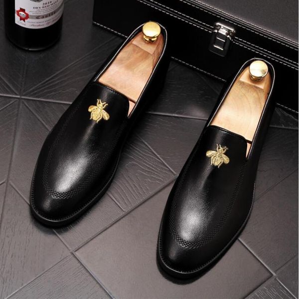 

men's loafers designer casual driving oxford shoes flat shoes men's loafers moccasin italian, Black
