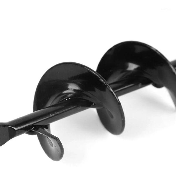 

4x22cm garden auger flower planter spiral drill bit hex shaft hole digger yard gardening planting bedding bulbs seedlings1