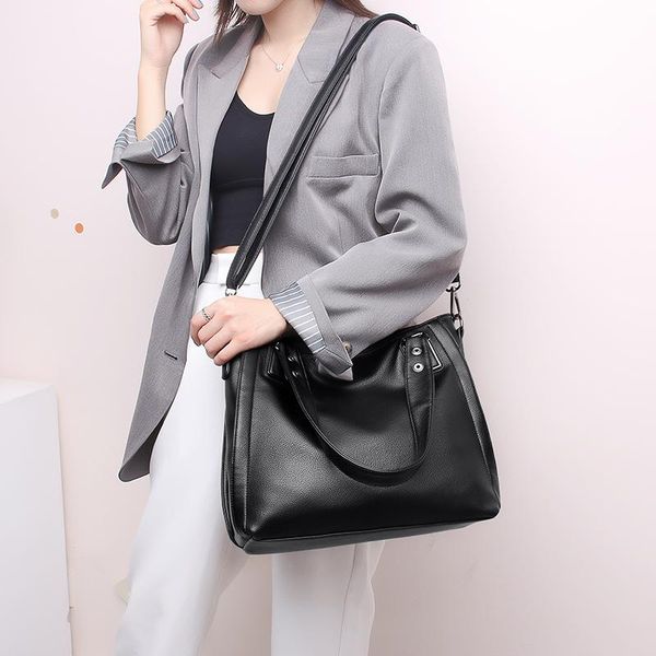 

shoulder bags yourseason ladies 2021 fashion commuter large capacity handbag casual woman pu leather crossbody solid color