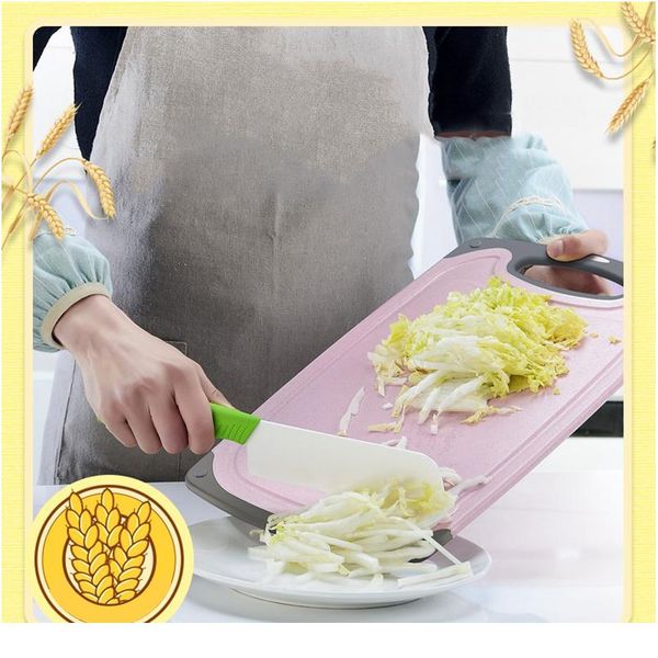 

wheat straw cutting board degradable chopping board food slice cut chopping block chopping board kitchen gadget home acc sqcrxs