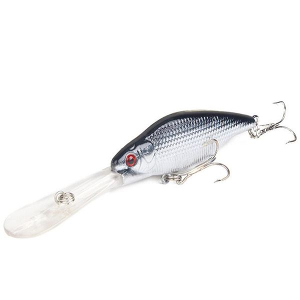 

1pcs plastic minnow fishing lures 11.5cm/9.6g floating hard wobblers bait crankbaits artificial baits pike carp lur jlljgn