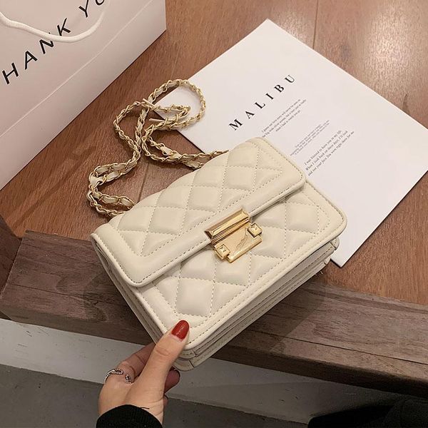 

casual women handbags fashion mini evening bag pu leather chain crossbody bags large capacity small square bag
