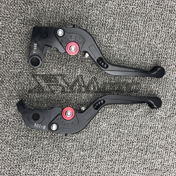 

cnc foldable extendable motorcycle brake clutch lever for yzf r1 r6 r6s 2005-2007 motorbike brake lever
