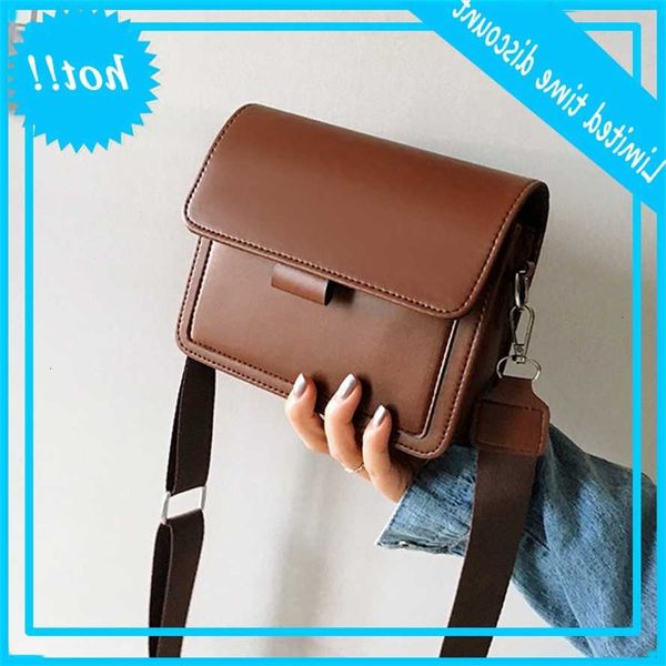 

2019 new small square korean fashion single shoulder women's slanting cross bag