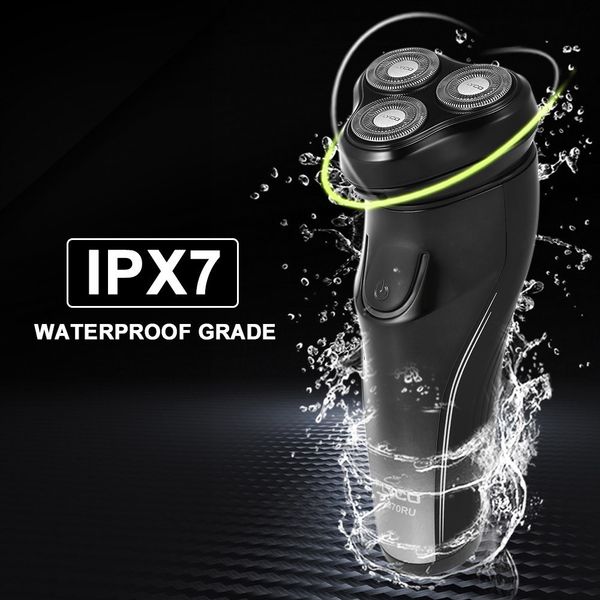 

portable and useful flyco fs370ru electric shaver with 3d floating heads w6093