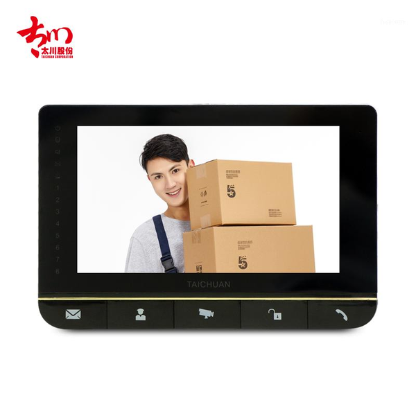 

villa building apartment office video door phone kits indoor monitor panel1