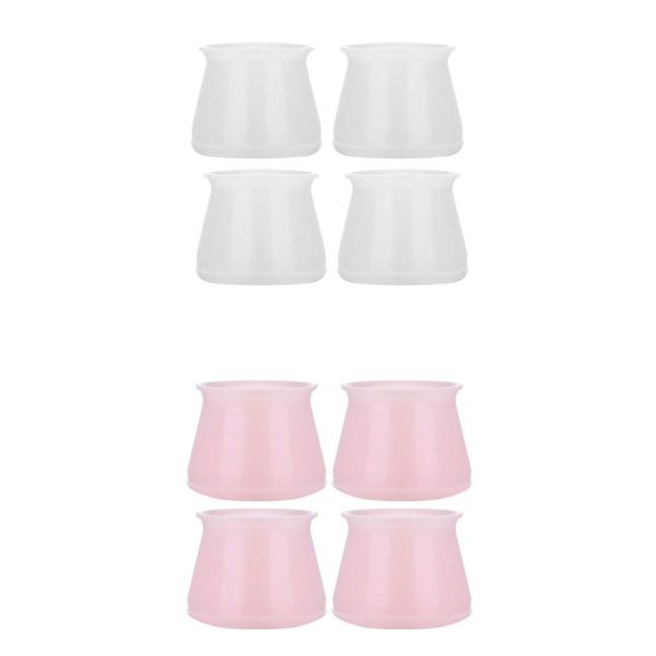 

8pcs no-slip silicone chair leg ends caps cover