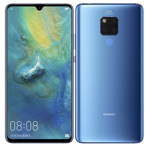 Оригинальный Huawei Mate 20 x 4G LTE Сотовый телефон 6 ГБ RAM 128GB ROM KIRIN 980 OCTA CORE Android 7.2 