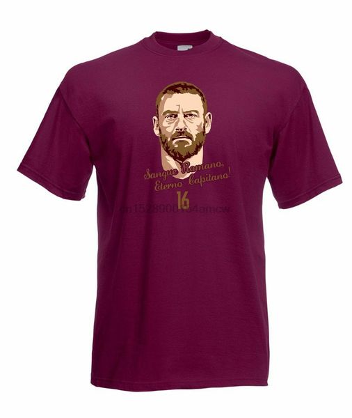 

knit t-shirt de rossi roma roman blood eternal captain daniele(1) sport hooded sweatshirt hoodie