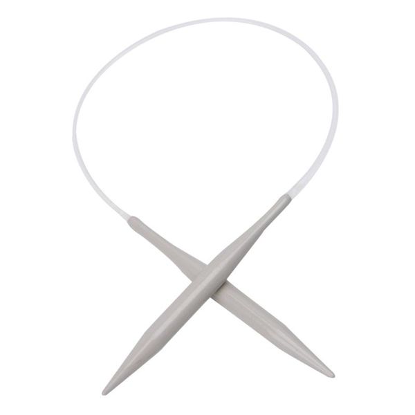 

aluminum circular knitting needles 40cm/15.75\" all size, Black