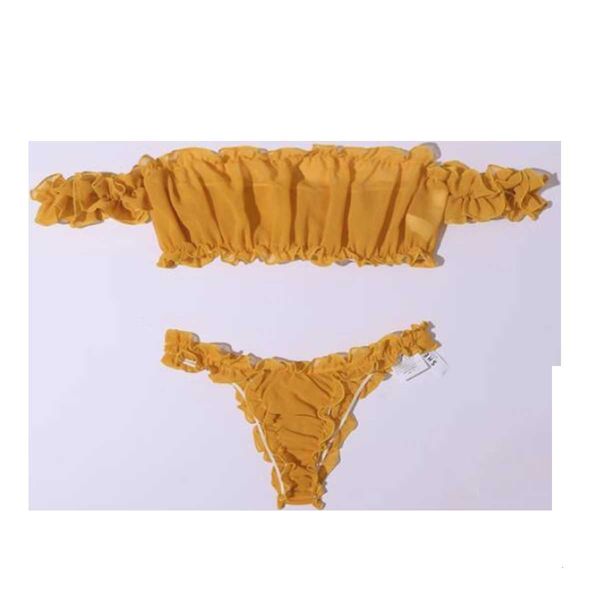 

women's underwear solid color ruffled cute tube small thong pajamas set temptation suit 2020, Black;white