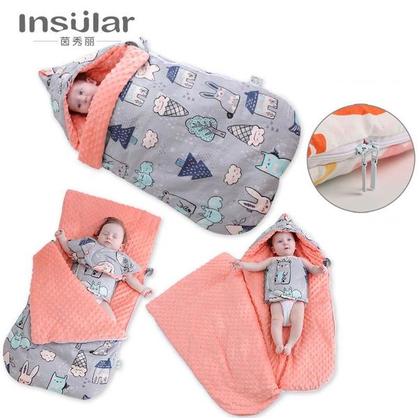 

baby blanket quilt sleeping bag used for baby stroller cushion pure cotton thickened multi purpose easy for travel