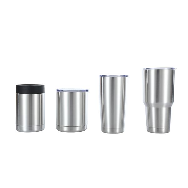 

10 oz lowball cup tumblers stainless steel double wall vacuum insulated blank sublimation tumbler travel mug water bottle